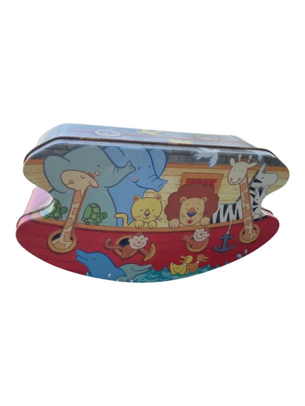 Vintage Tin Noah’s Ark 1990’s